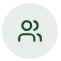 User icon with two abstract figures.